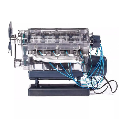 Desktrim™ | DIY Mini V8 Engine Model Kit Working Miniature Motor