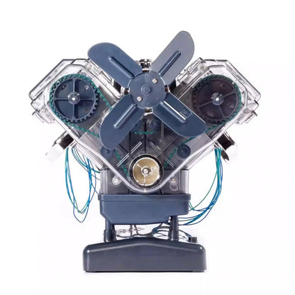 Desktrim™ | DIY Mini V8 Engine Model Kit Working Miniature Motor