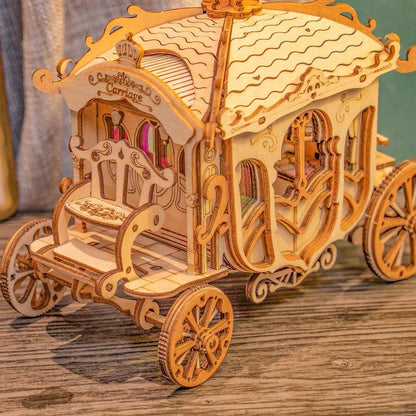 Desktrim™ | Royal Carriage - Vintage 3D Wooden Model Kit