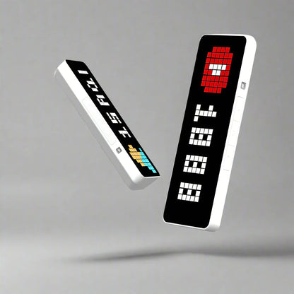 Smart Pixel Clock Followers Counter Display with Weather Station & Social Media Tracker