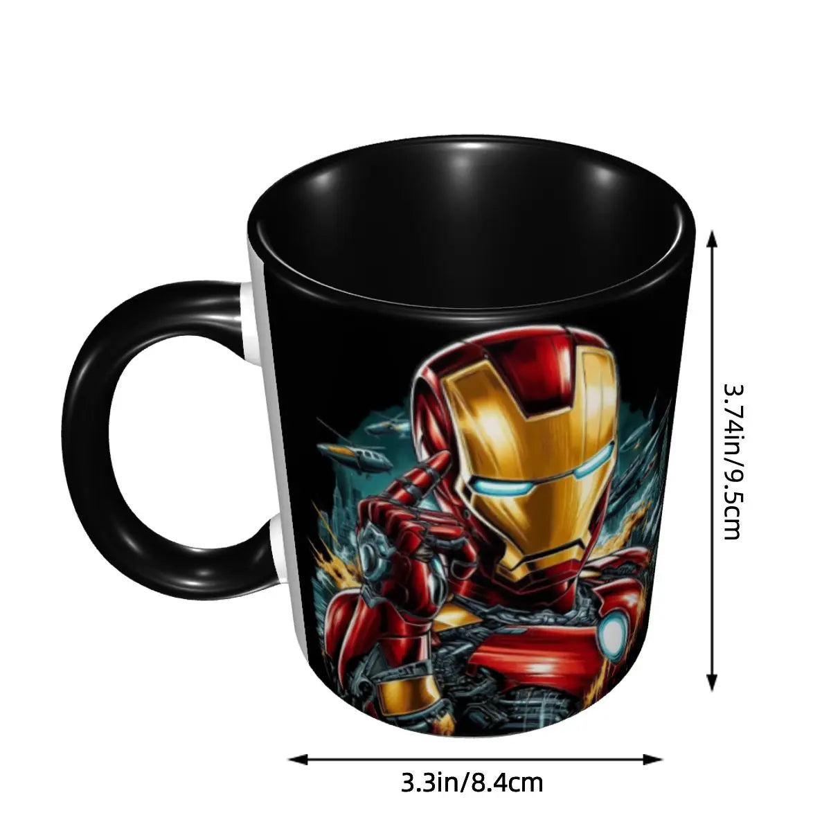 Desktrim™ | Iron Man Coffee Mug Ceramic 11oz Gift
