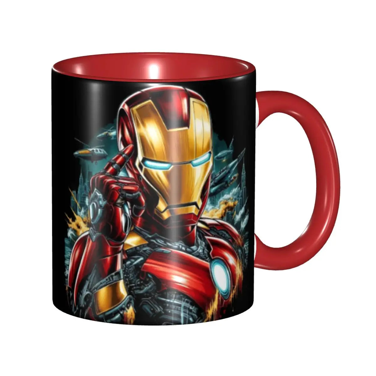 Desktrim™ | Iron Man Coffee Mug Ceramic 11oz Gift