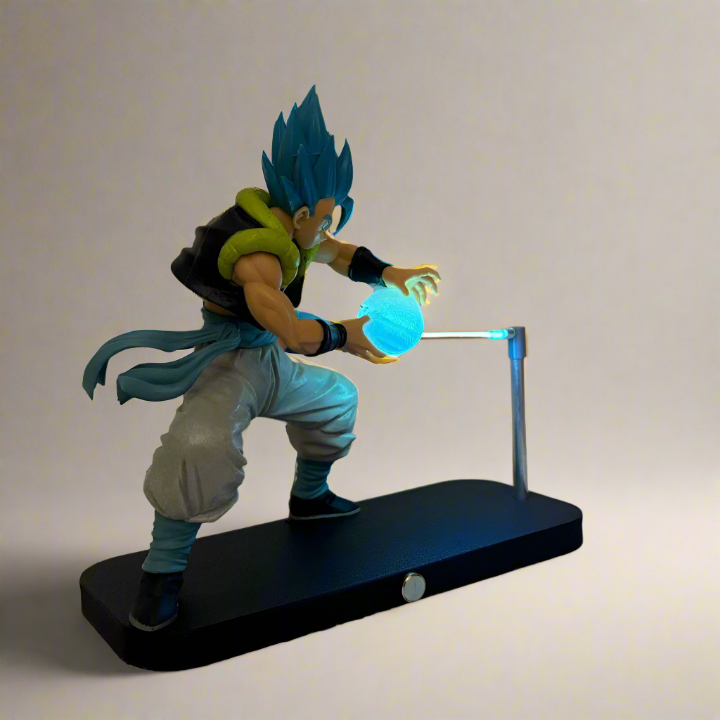 Desktrim™ | Dragon Ball Z GOGETA KAMEHAMEHA Magnetic Touch Levitating Night Light - Desk Lamp