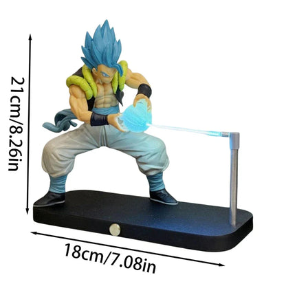 Desktrim™ | Dragon Ball Z GOGETA KAMEHAMEHA Magnetic Touch Levitating Night Light - Desk Lamp