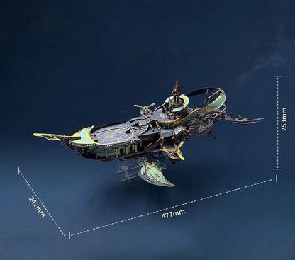 Desktrim™ | Stellar Abyss Voyager 3D Wooden Puzzle