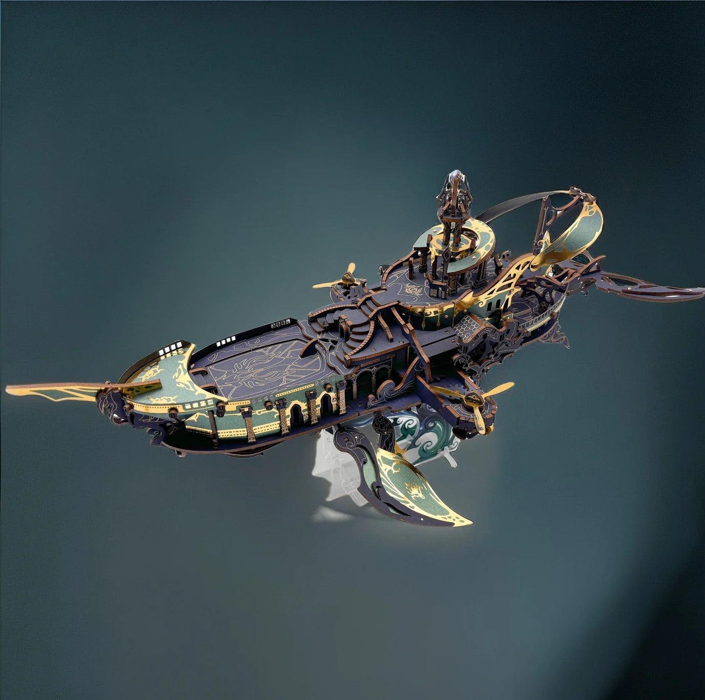 Desktrim™ | Stellar Abyss Voyager 3D Wooden Puzzle