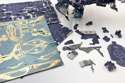 Desktrim™ | Stellar Abyss Voyager 3D Wooden Puzzle