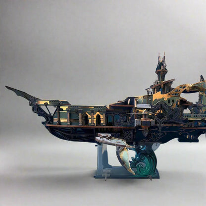 Desktrim™ | Stellar Abyss Voyager 3D Wooden Puzzle