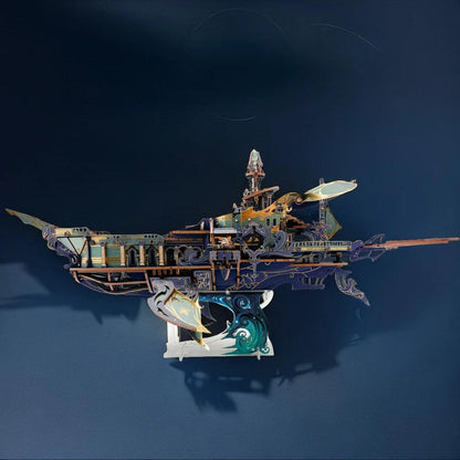 Desktrim™ | Stellar Abyss Voyager 3D Wooden Puzzle