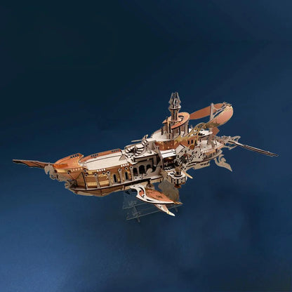 Desktrim™ | Stellar Abyss Voyager 3D Wooden Puzzle