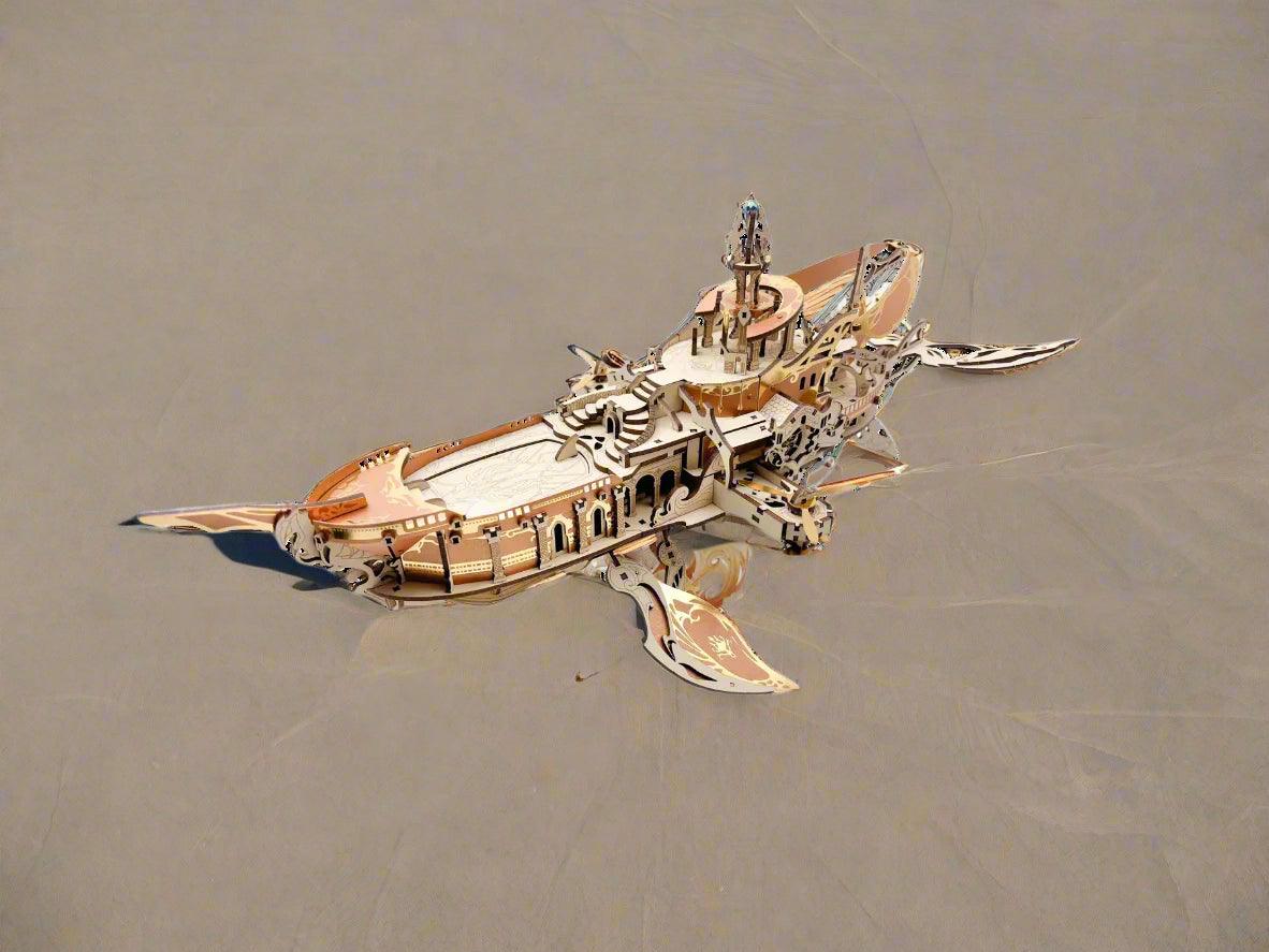 Desktrim™ | Stellar Abyss Voyager 3D Wooden Puzzle