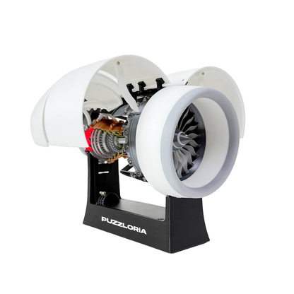 Desktrim™ | Premium Rolls Royce Trent 900 Turbofan Engine Model with Motorized Blades