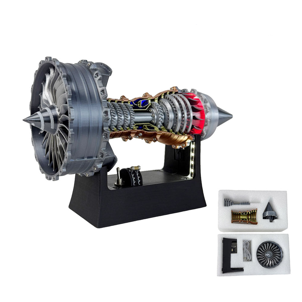 Desktrim™ | Professional Turbofan Engine (25cm / 10in) flagship version Diy Kits