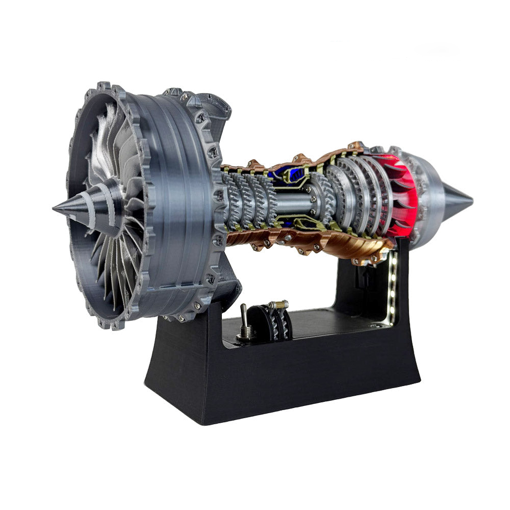 Desktrim™ | Professional Turbofan Engine (25cm / 10in) flagship version Diy Kits