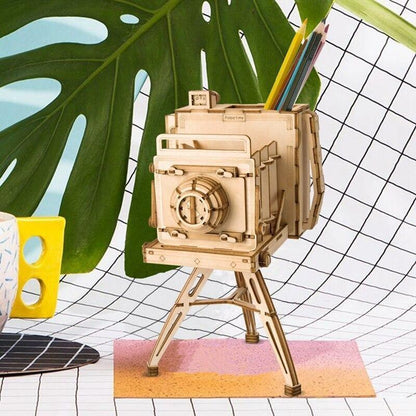 Desktrim™ | Vintage Camera 3D Wooden Puzzle